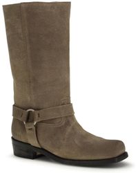Golden Goose - Suede Biker Boots - Lyst