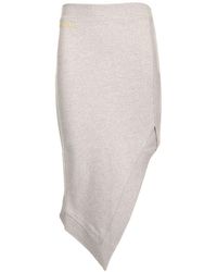 The Attico - Double Fleece Midi Skirt Skirts - Lyst