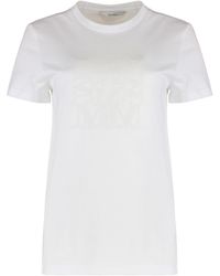 Max Mara - Crew-Neck T-Shirt Giovane Cotton T-Shirts & Jerseys - Lyst