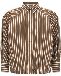 Brunello Cucinelli - Cotton Blouse - Lyst