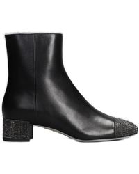 Rene Caovilla - Bonnie Low Heeled Ankle Boots - Lyst