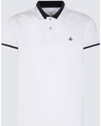 Vivienne Westwood - White Cotton Polo Shirt - Lyst