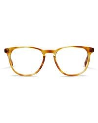 Celine - Eyeglasses Round Full Rim, Blonde Havana Frame And Clear Demo Lenses Lens Cl50046I053 Sunglasses - Lyst