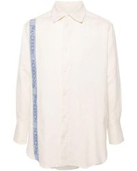 JW Anderson - Off-white Cotton Blend Shirt - Lyst