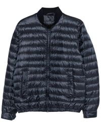 Herno - Outwear Waistcoats Blue - Lyst