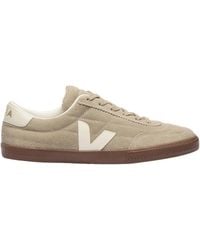 Veja - Taupe Pierre Bark Panenka Suede Sneakers - Lyst