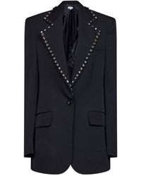 Stella McCartney - Wool Embellished Blazer - Lyst