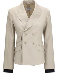 Max Mara - Placido Double-Breasted Blazer - Lyst