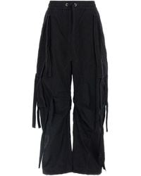 Dolce & Gabbana - Dolce & Gabbana Waxed Faille Cargo Cargo Pants - Lyst