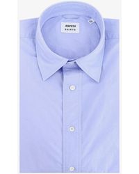 Aspesi - Cotton Shirt Fred - Lyst