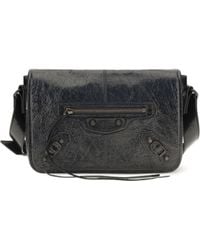 Balenciaga - Small Le City Shoulder Bag Lamb Ovis Aries - Lyst