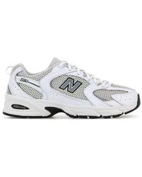 New Balance - Two-Tone Mesh And Synthetic Leather 530 Sneakers - Lyst