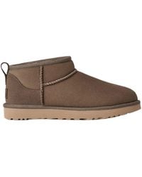 UGG - Classic Ultra Mini Dried Oregano Ankle Boots - Lyst