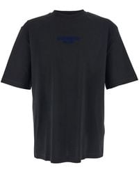 DSquared² - Crewneck T-Shirt With Logo Lettering On The Front - Lyst