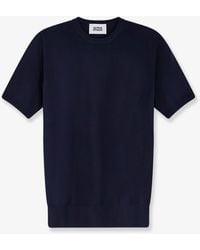 Alpha Studio - Cotton Sweater - Lyst