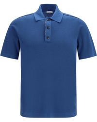 Burberry - Knit Polo Officers - Lyst