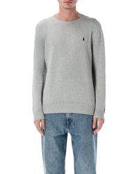 Polo Ralph Lauren - Classic Cotton Pony Jumper - Lyst