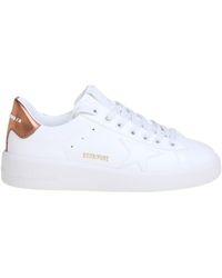 Golden Goose - Pure Star Sneakers In White Leather - Lyst