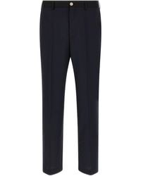 Marni - Straight Flat Front Pants - Lyst