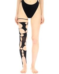 Rui - Single Sock With Cut-Out And Beads - Lyst