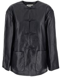 Rohe - Jacket With Front Toggle Closure - Lyst