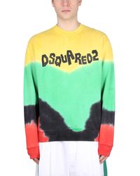 DSquared² - Cotton Sweatshirt - Lyst