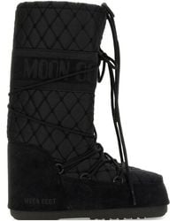 Moon Boot - Icon Quilted Lace-Up Snow Boots - Lyst