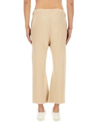 Maison Margiela - Cotton Pants Trousers - Lyst