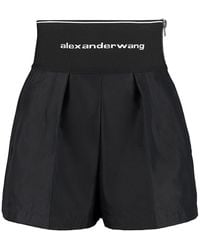 Alexander Wang - Cotton Shorts - Lyst
