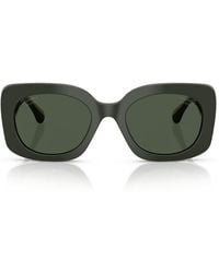 CHANEL - Chanel Eyewear Ch5563B Squared-Frame Sunglasses — Dark - Lyst