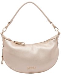 Liu Jo - Logo Small Hobo Bag - Lyst