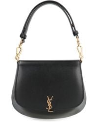 Saint Laurent - Voltaire Leather Mini Handbag Calfskin Handbags - Lyst