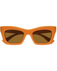 Gucci - Cat Eye Frame Sunglasses - Lyst