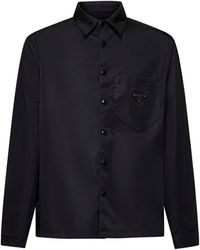 Prada - Re-Nylon Shirt - Lyst