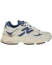 New Balance - Lifestyle Sneakers 9060 Leather Leather/Textile - Lyst
