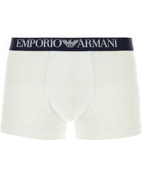 Emporio Armani - Cotton Boxer Set - Lyst