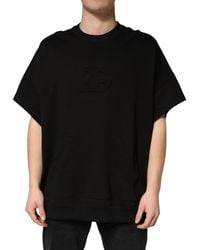 Dolce & Gabbana - Cotton Crewneck Short Sleeve T-Shirt - Lyst
