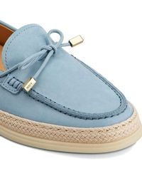 Tod's - Suede Leather Loafers - Lyst