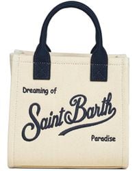 MC2 Saint Barth - Ivory Vanity Bag Mini Handbag With Shoulder Strap - Lyst