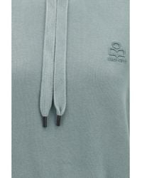 Isabel Marant - Hoodie Salmy Logo Cotton Sweatshirts - Lyst