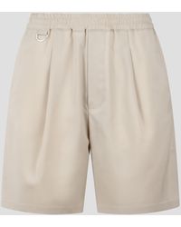 Low Brand - Tropical Wool Shorts - Lyst