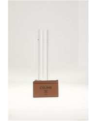Celine - Zipped Card Holder Tan- Lambskin Umbrellas - Lyst