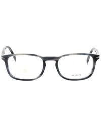 David Beckham - David Beckham Db102702W800 Rectangle Full Rim Eyeglasses - Lyst