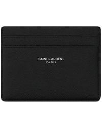 Saint Laurent - Ysl Monogram Credit Card Case - Lyst