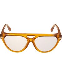 Cazal - Cat Eye Transparent Glasses - Lyst