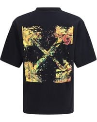 Off-White c/o Virgil Abloh - T-Shirt Spices Arrow Cotton T-Shirts - Lyst