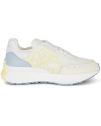 McQueen - Sprint Runner Lace-Up Sneakers - Lyst