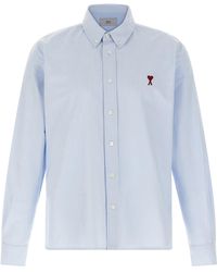 Ami Paris - Cotton Blouse - Lyst