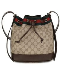 Gucci - Beige Fabric Handbag - Lyst