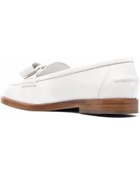 Ferragamo - Viva Bow-Embellished Loafers - Lyst